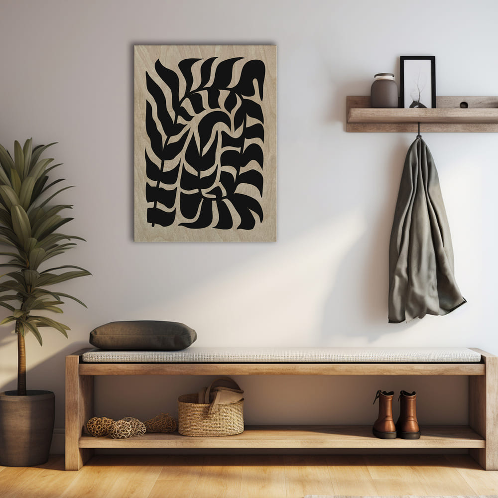 Wooden picture COFFEE SHOP