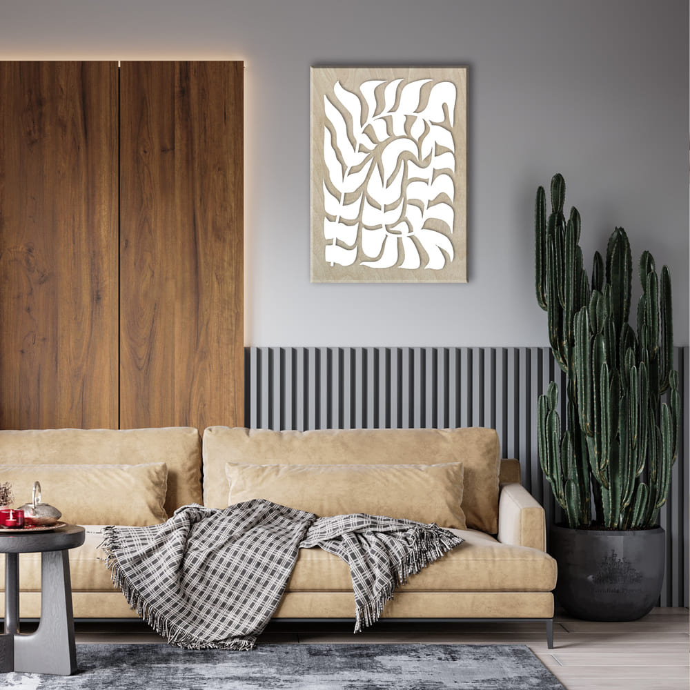 Wooden picture COFFEE SHOP
