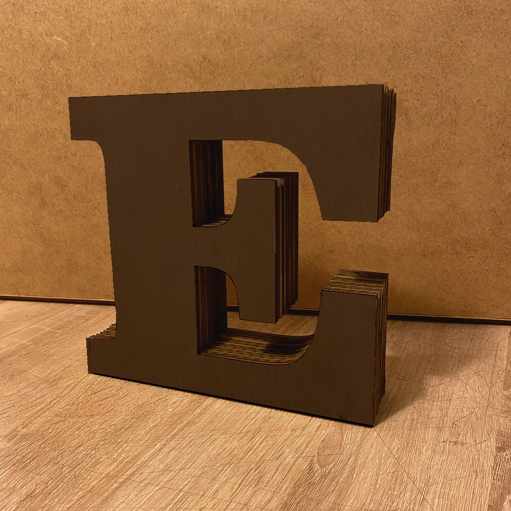 Letra CORPOREA relieve XL