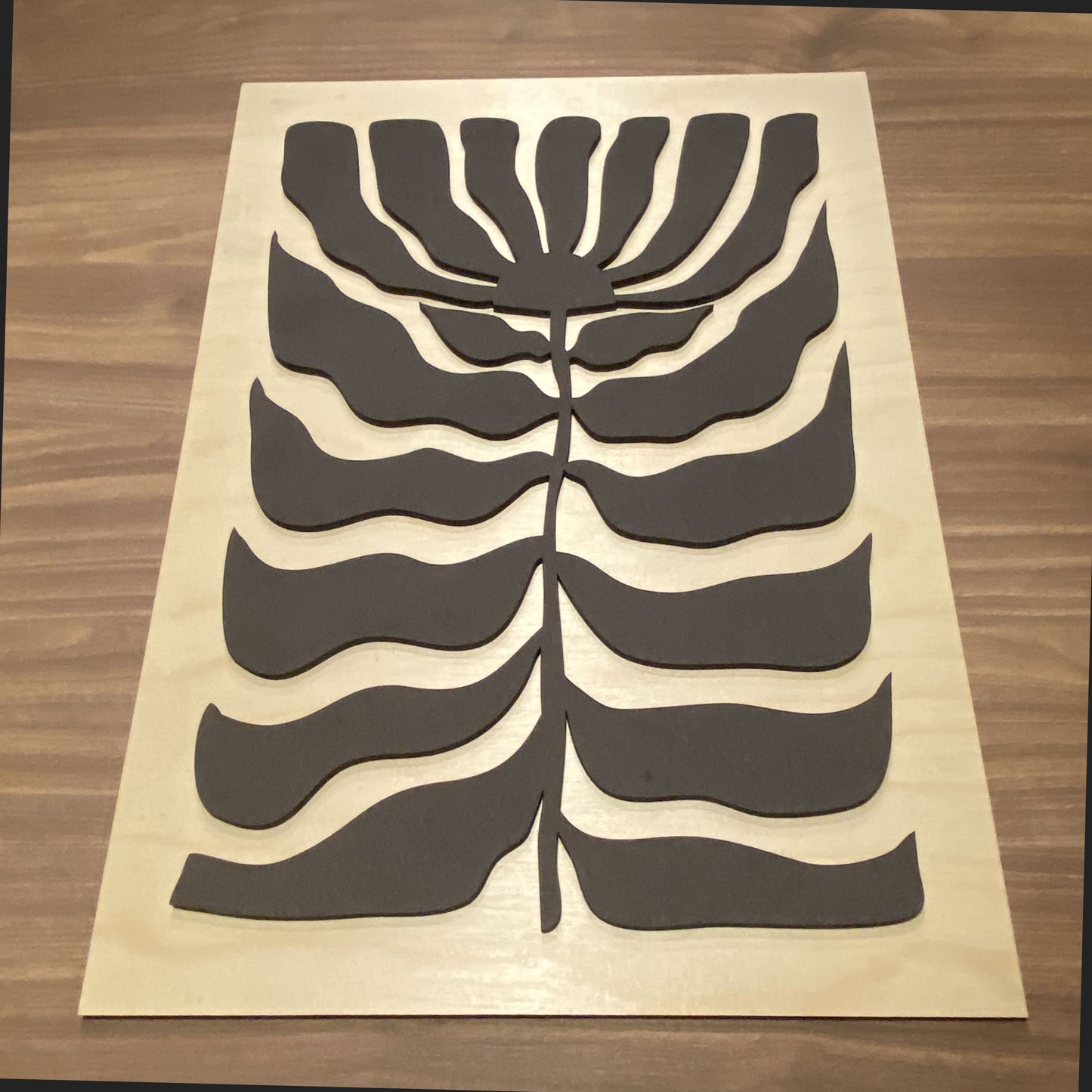 Wooden picture COFFEE SHOP