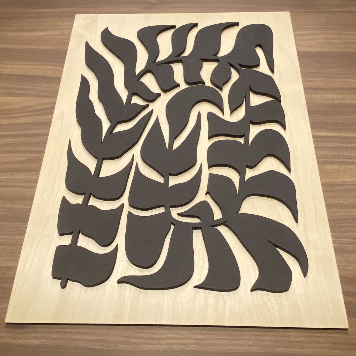 Wooden picture COFFEE SHOP
