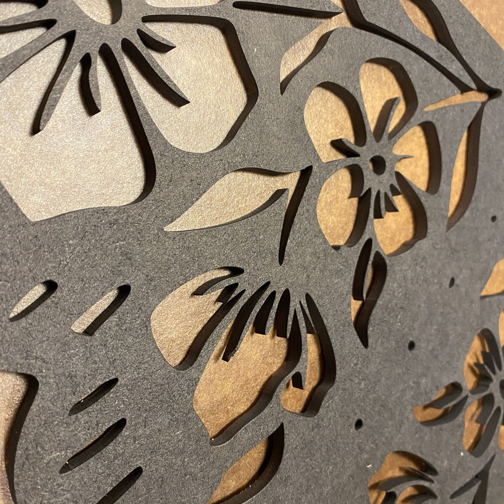 MARIPOSA de NOCHE de madera (estilo bohemio)