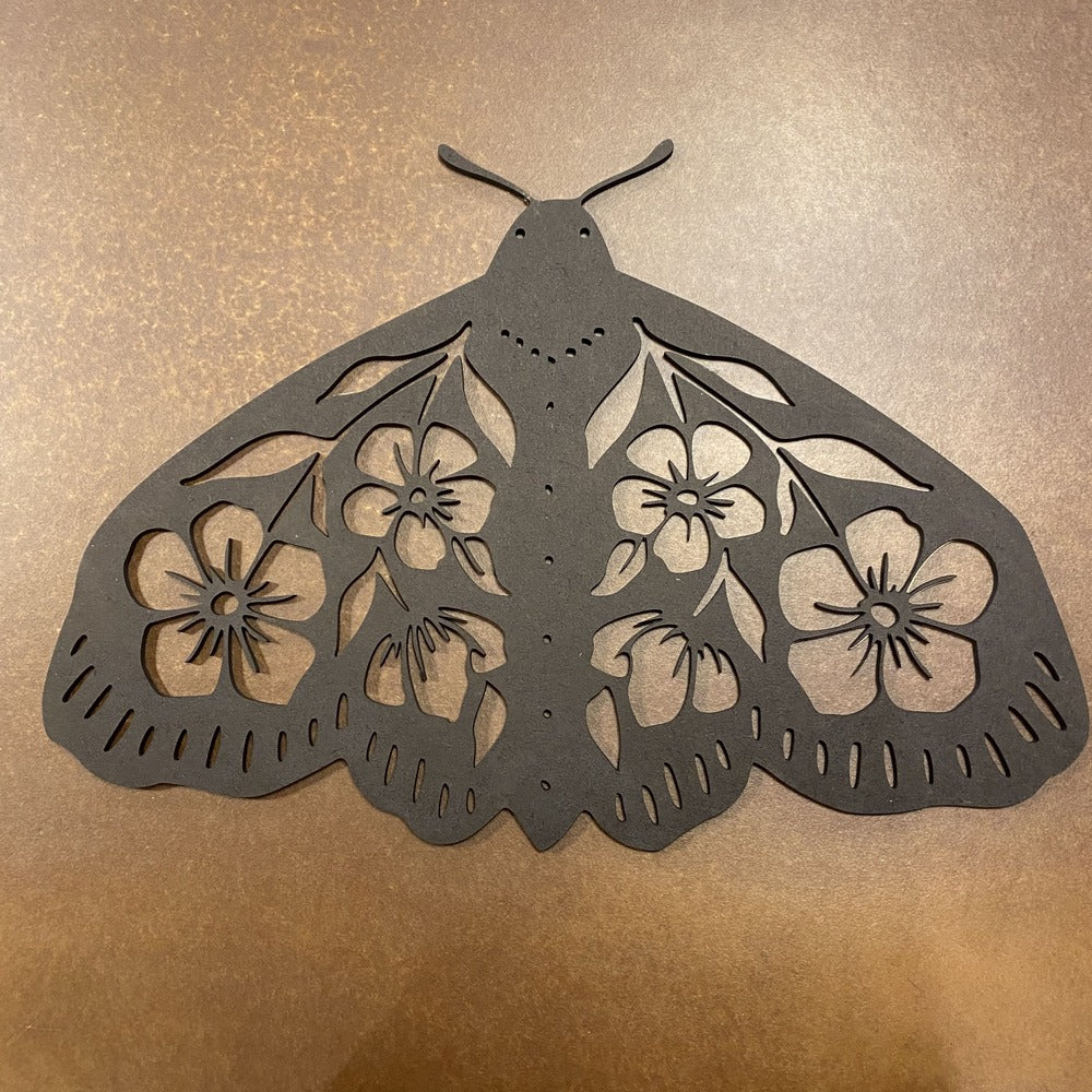 MARIPOSA de NOCHE de madera (estilo bohemio)