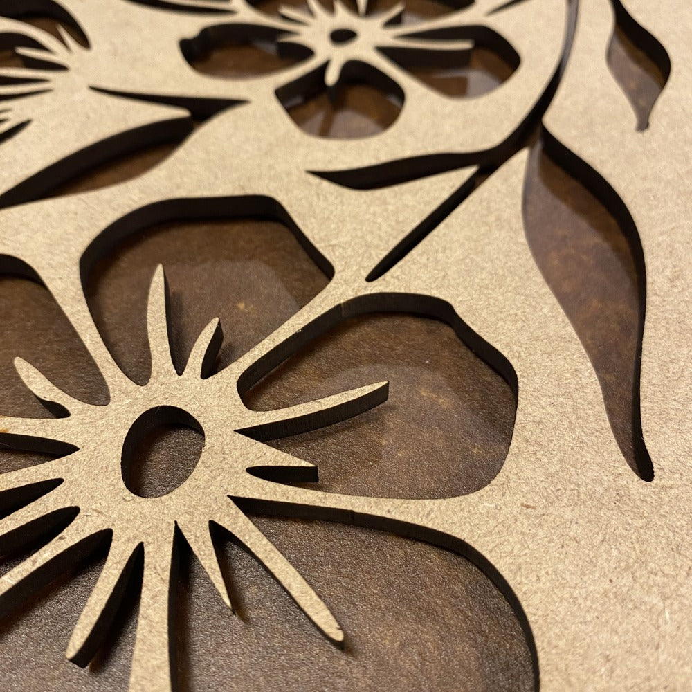 MARIPOSA de NOCHE de madera (estilo bohemio)