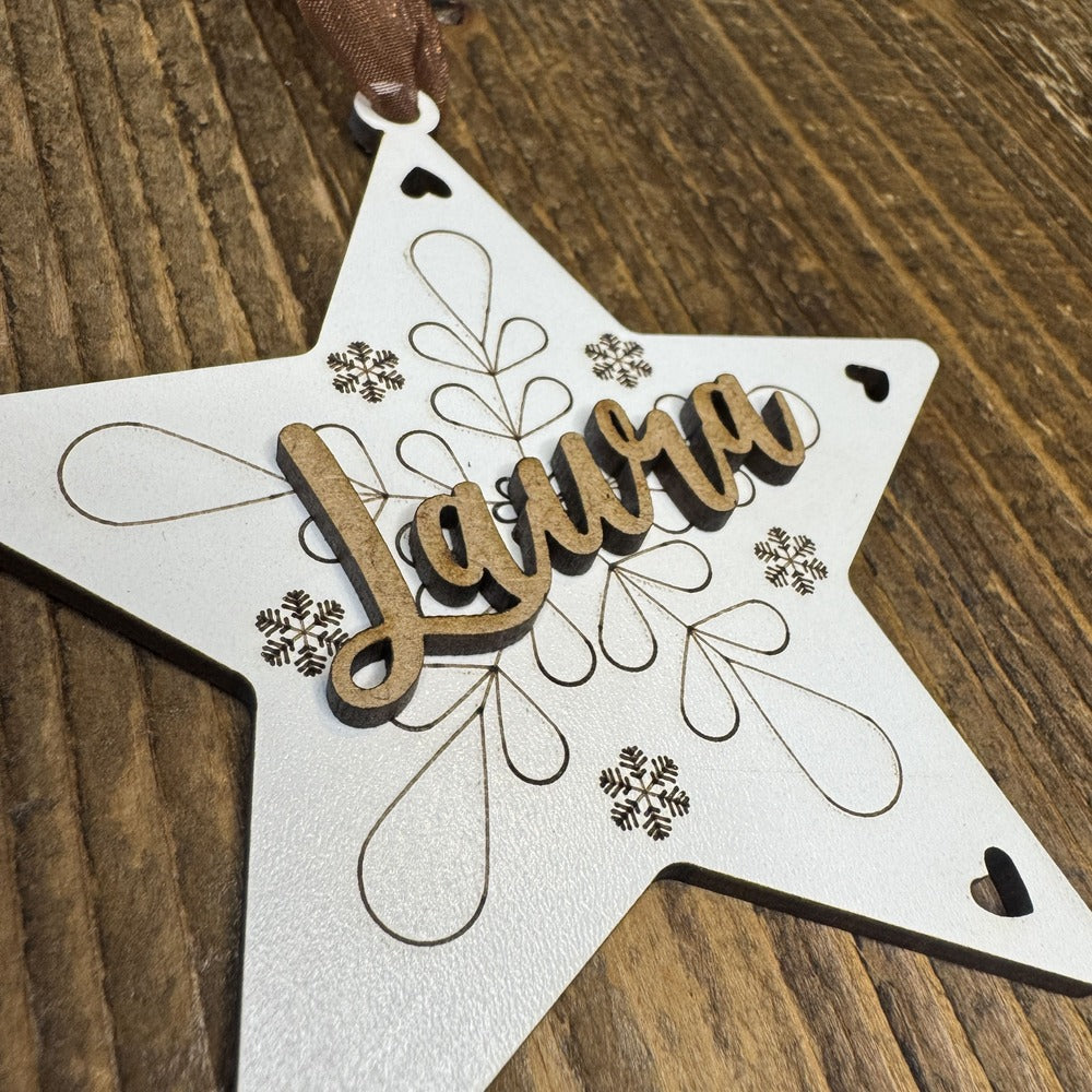 Christmas ornament - nordic star