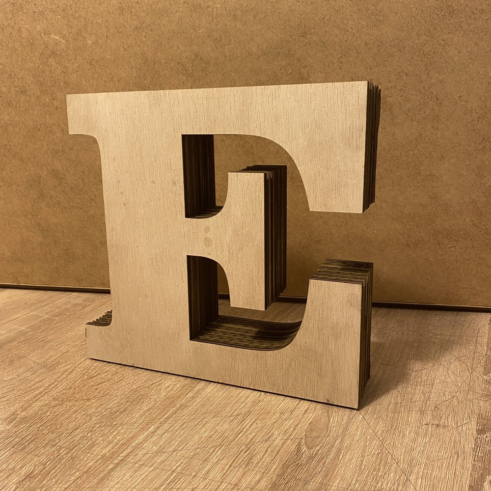 Letra CORPOREA relieve XL