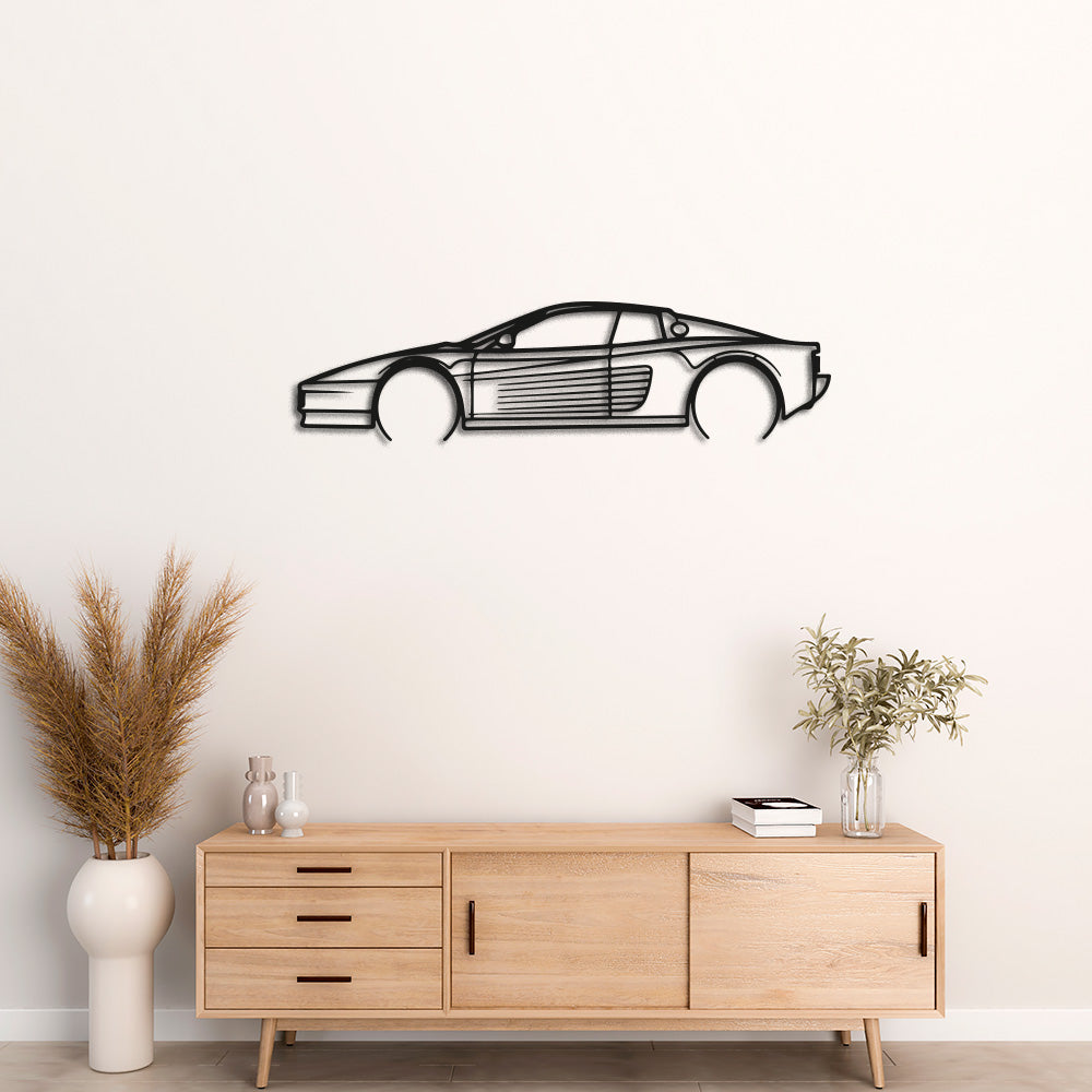 Silueta Ferrari Testarrosa