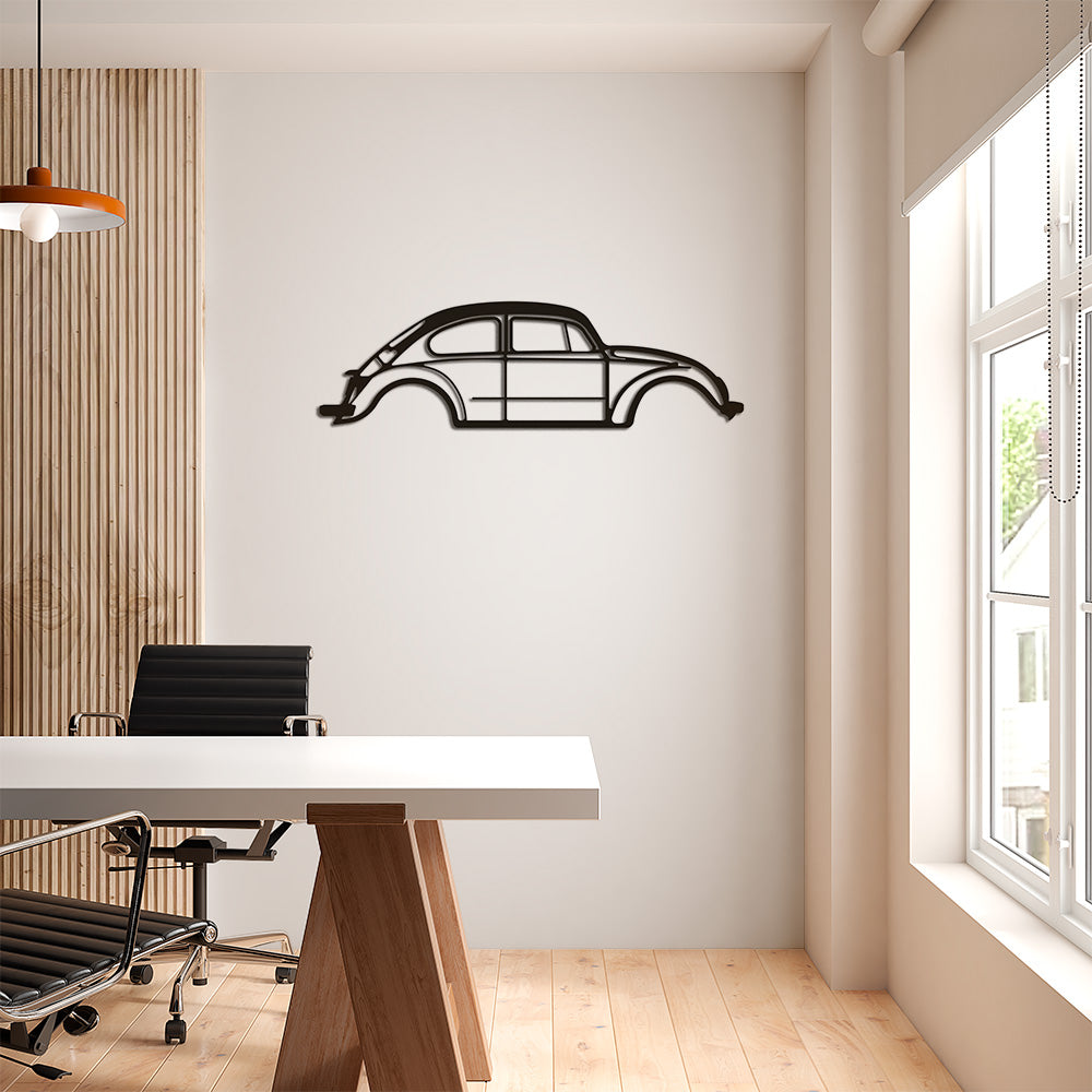 Silueta VW Beetle - Escarabajo