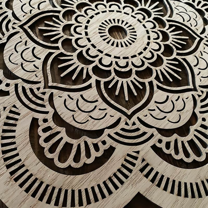 Mandala SVAD de madera