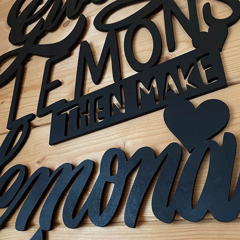 If life gives you lemons then make lemonade