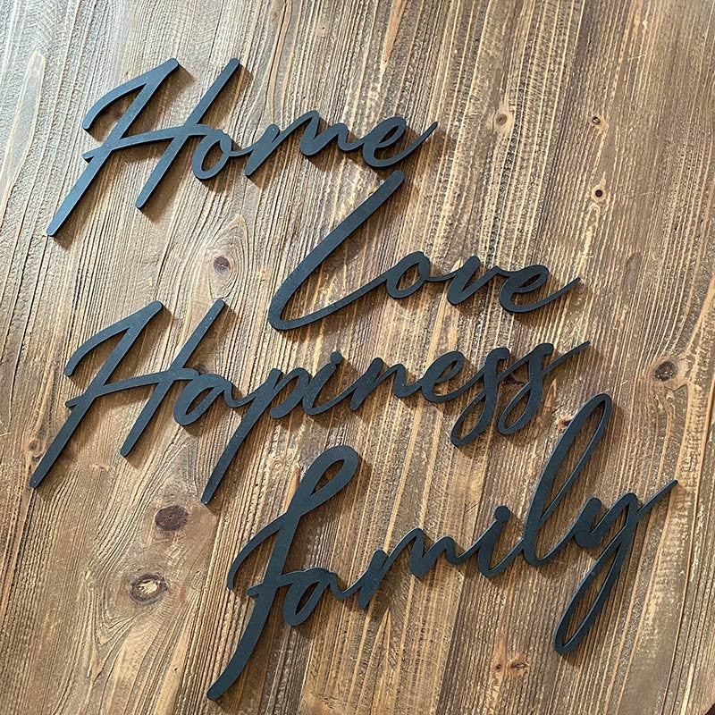 Home, love, happiness, family