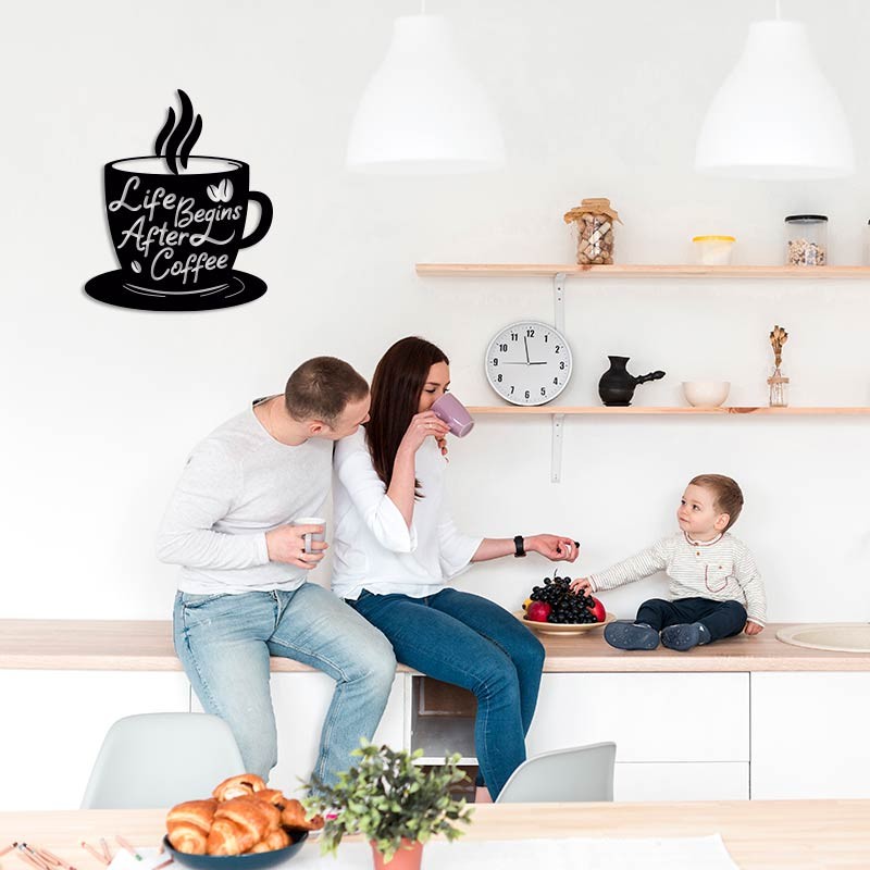 Life begins after coffe