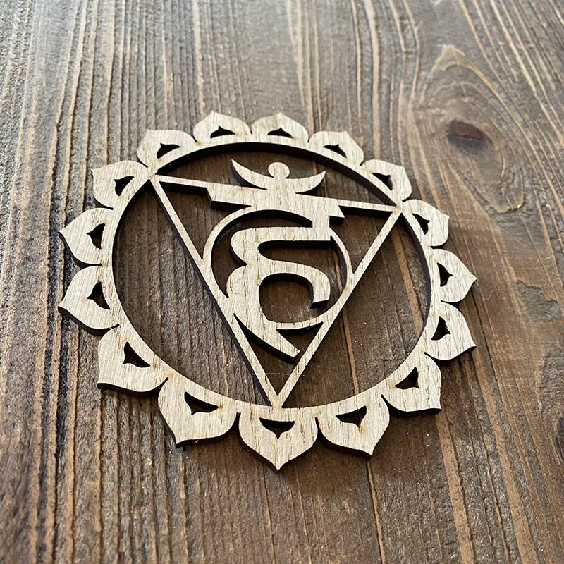7 chakras de madera