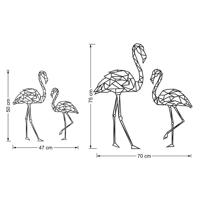 Figura geométrica Flamencos