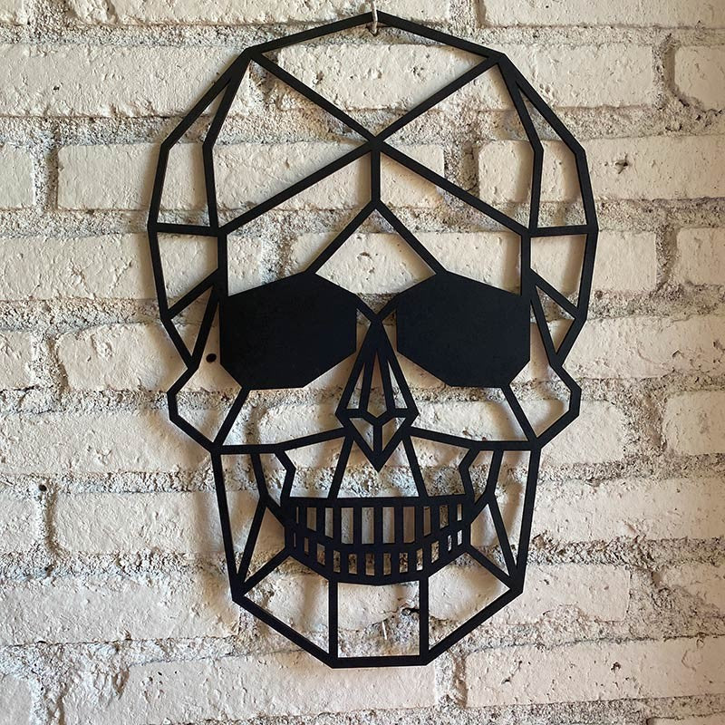 Figura geométrica calavera