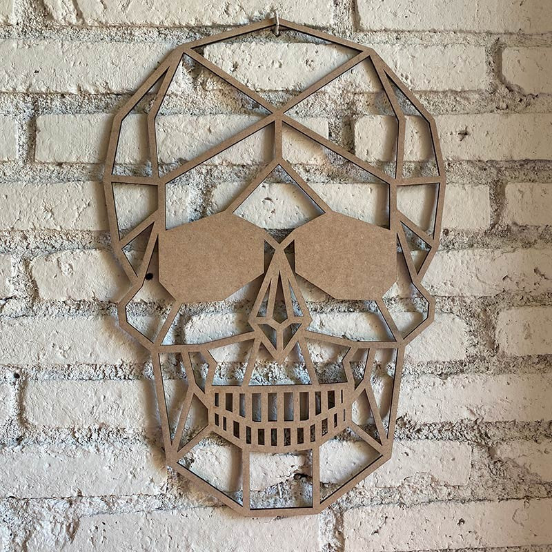 Figura geométrica calavera