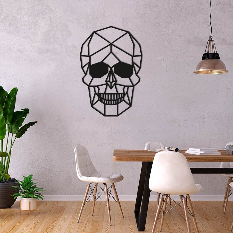 Figura geométrica calavera