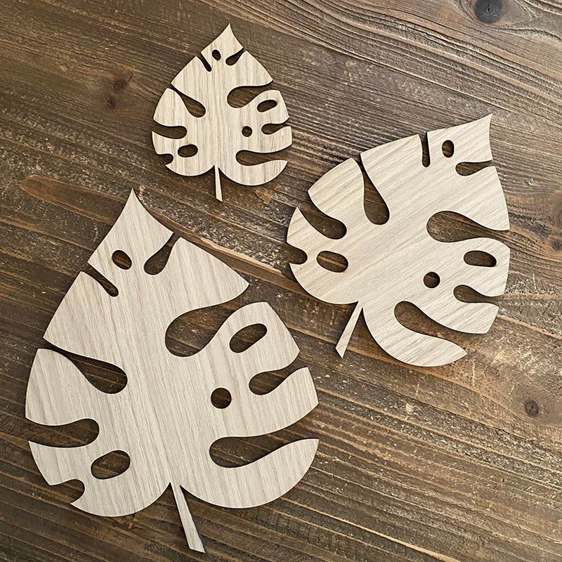 Hojas de madera