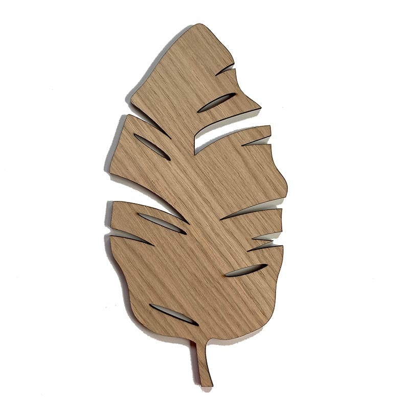 Hoja de árbol de madera modelo 4
