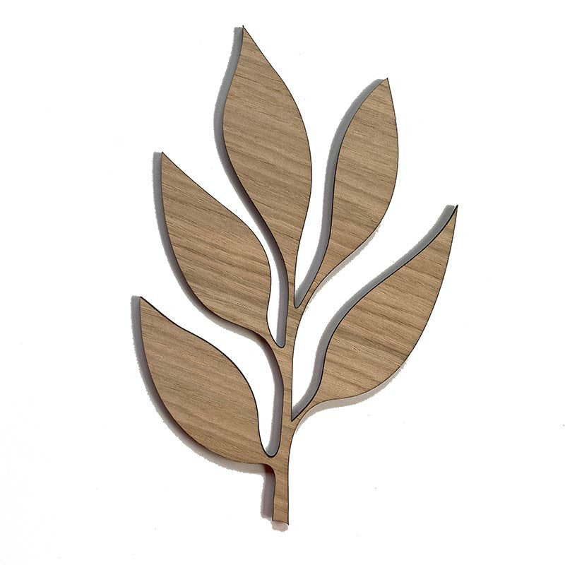 Hoja de árbol de madera modelo 5