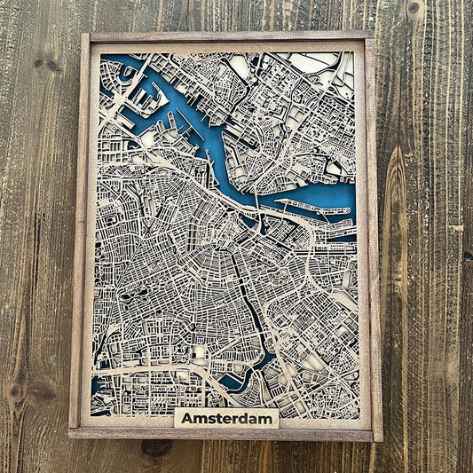 Mapa de Amsterdam