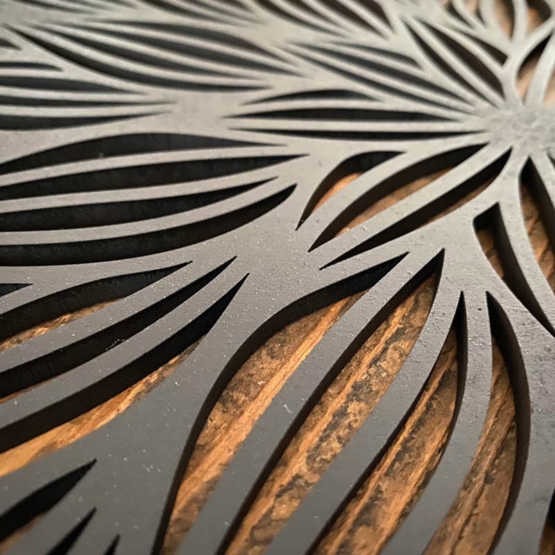 Mandala NATUR 03 de madera