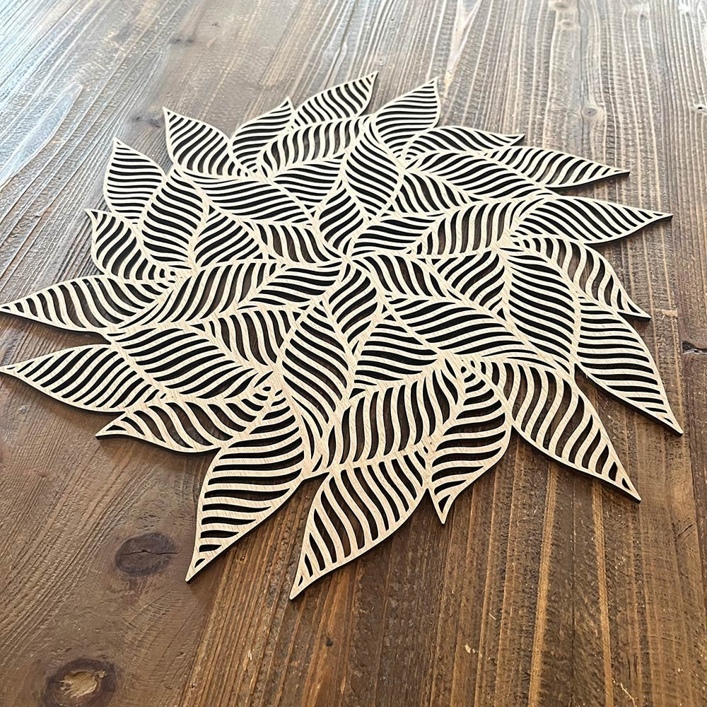 Mandala NATUR 03 de madera