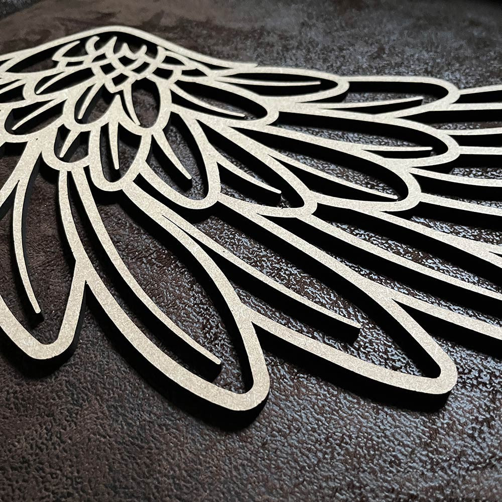Alas de ángel 01 de madera para decoración de pared