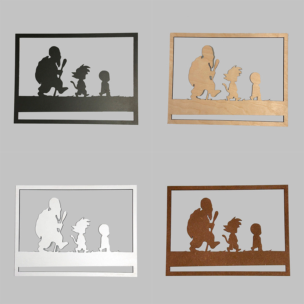 Pack de 6 cuadros de "logos de Marvel"