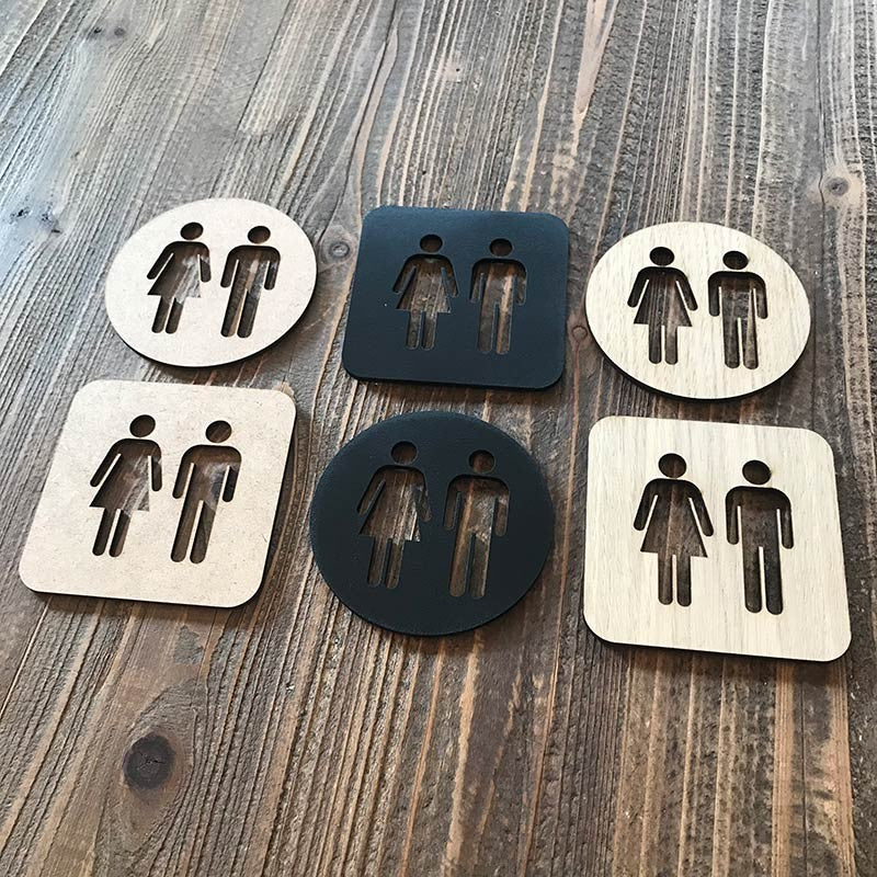 Señal WC "hombre-mujer 01"