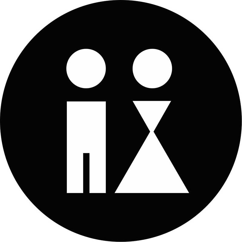Señal WC "hombre-mujer 03"