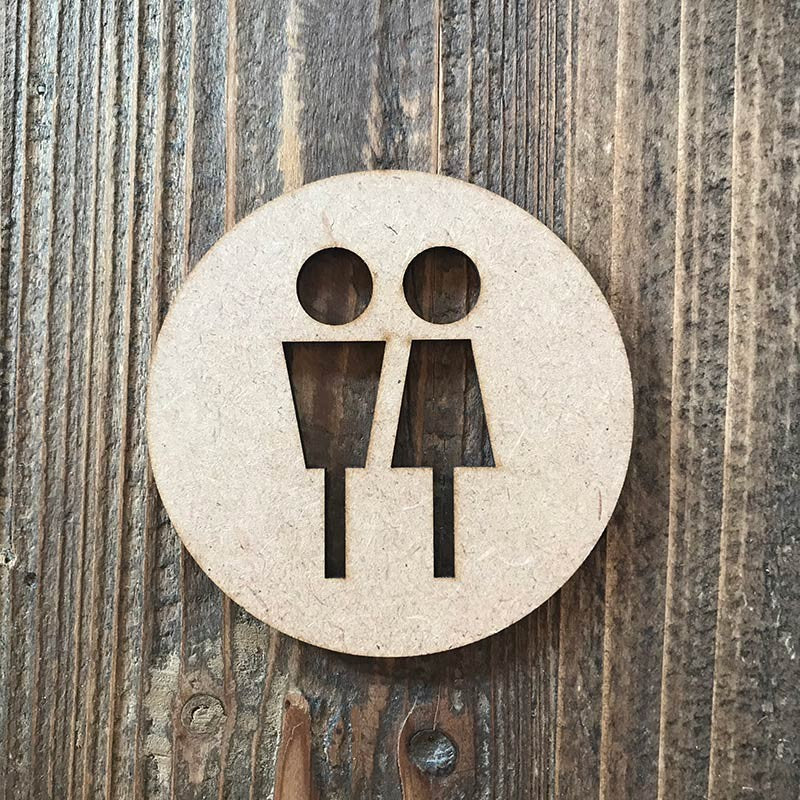 Señal WC "hombre-mujer 04"