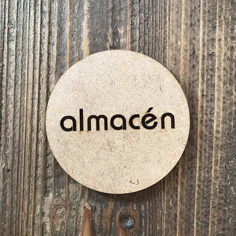 Señal almacén