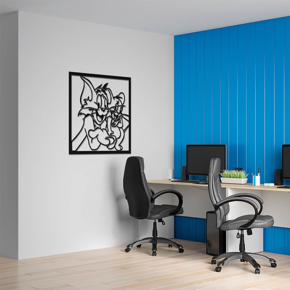 Cuadro de "Tom y Jerry"