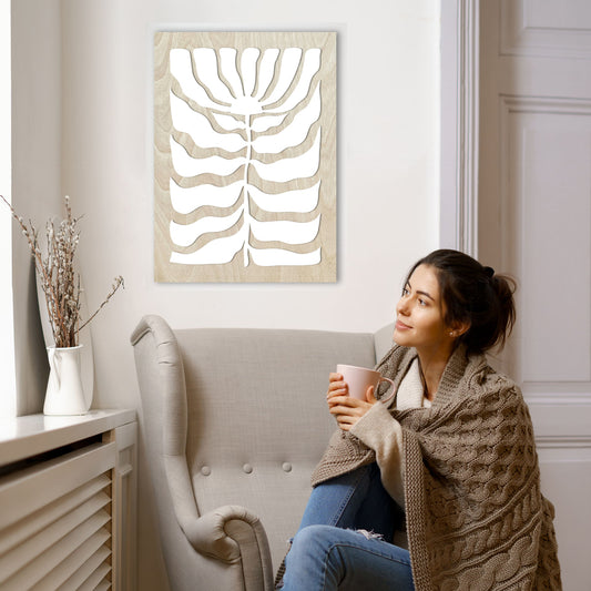 Wooden picture COFFEE SHOP