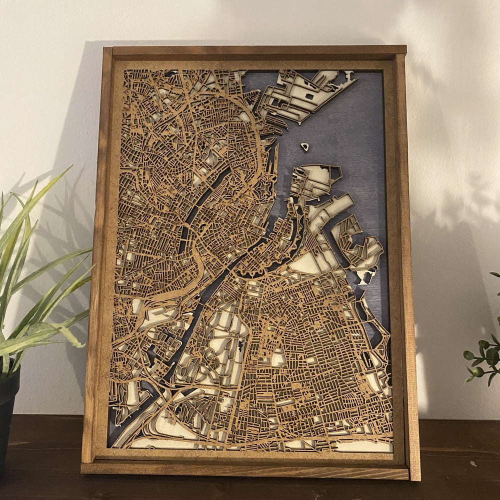Mapa ciudad de Cophenagen