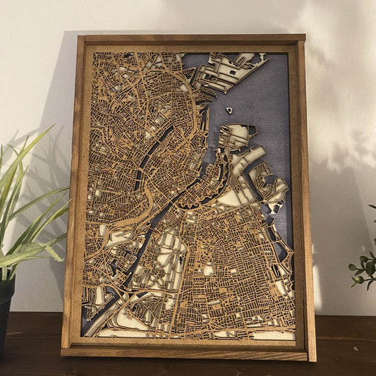 Mapa ciudad de Cophenagen