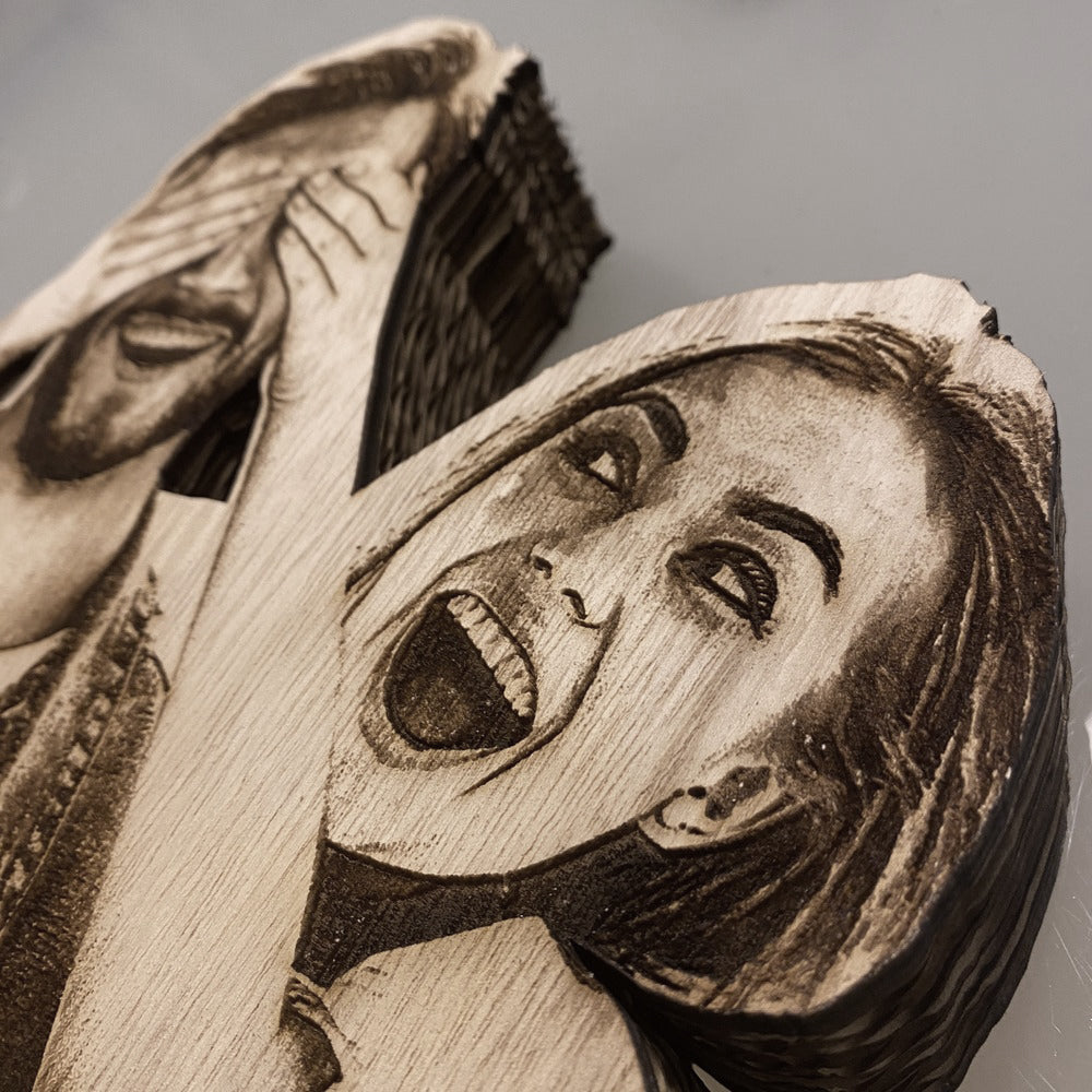 Retrato con SILUETA y VOLUMEN