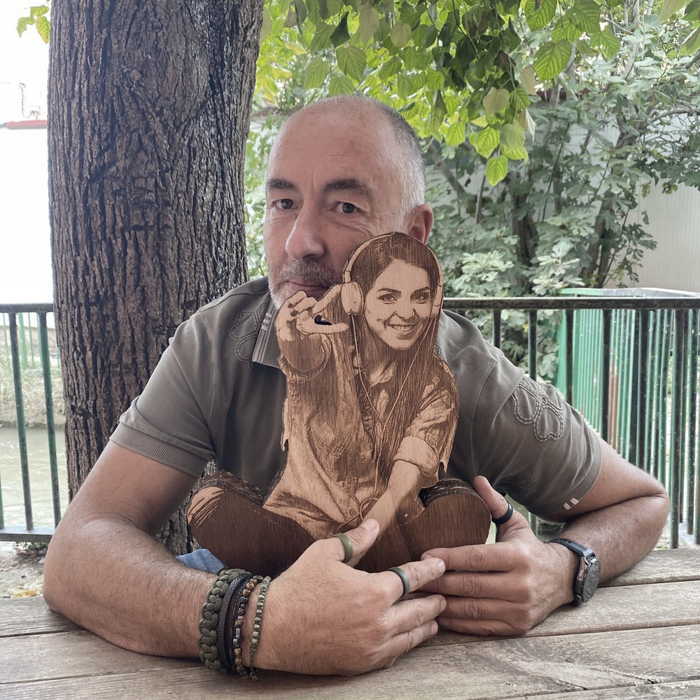 Retrato con SILUETA y VOLUMEN