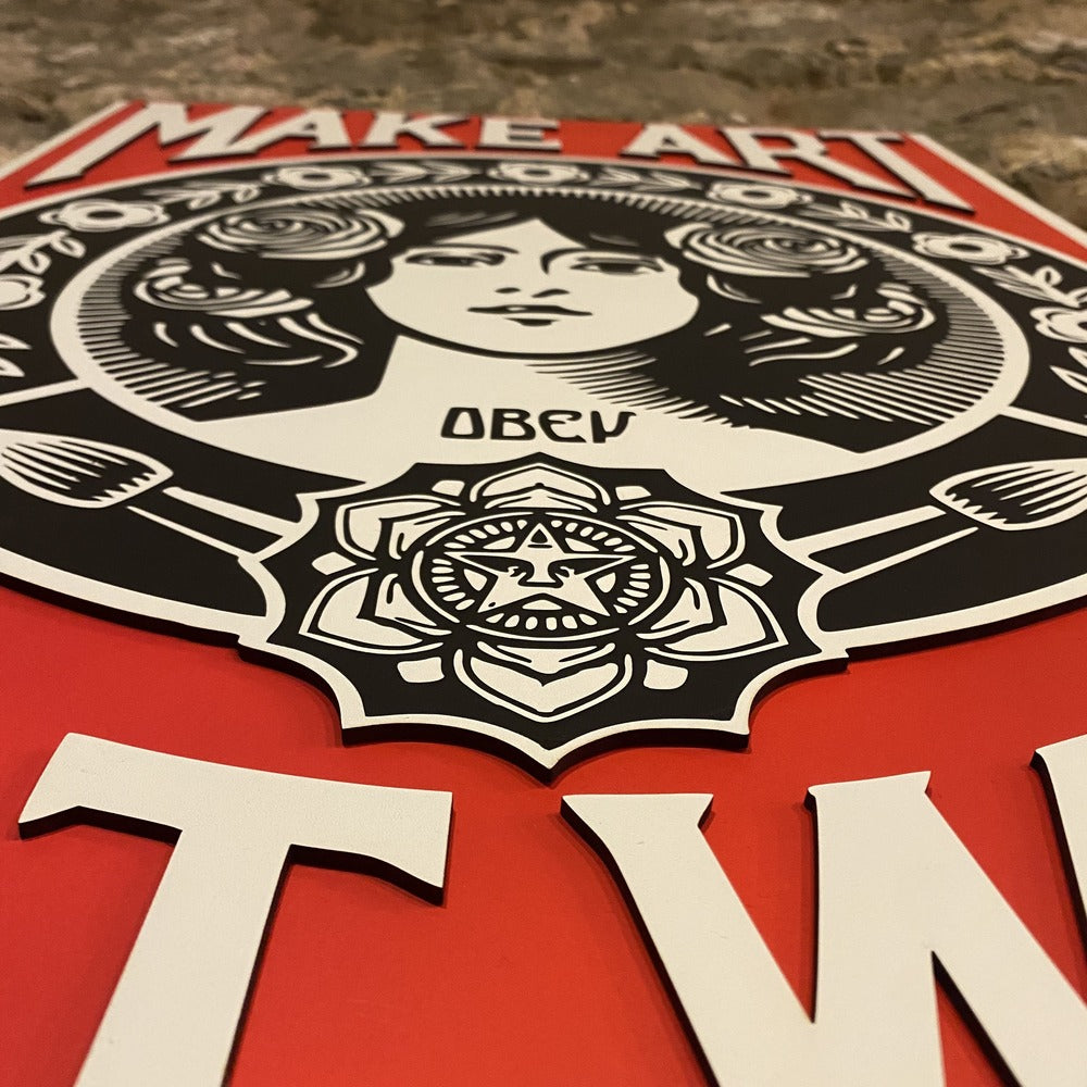 Wooden picture  FRESH MORNING COFFEE