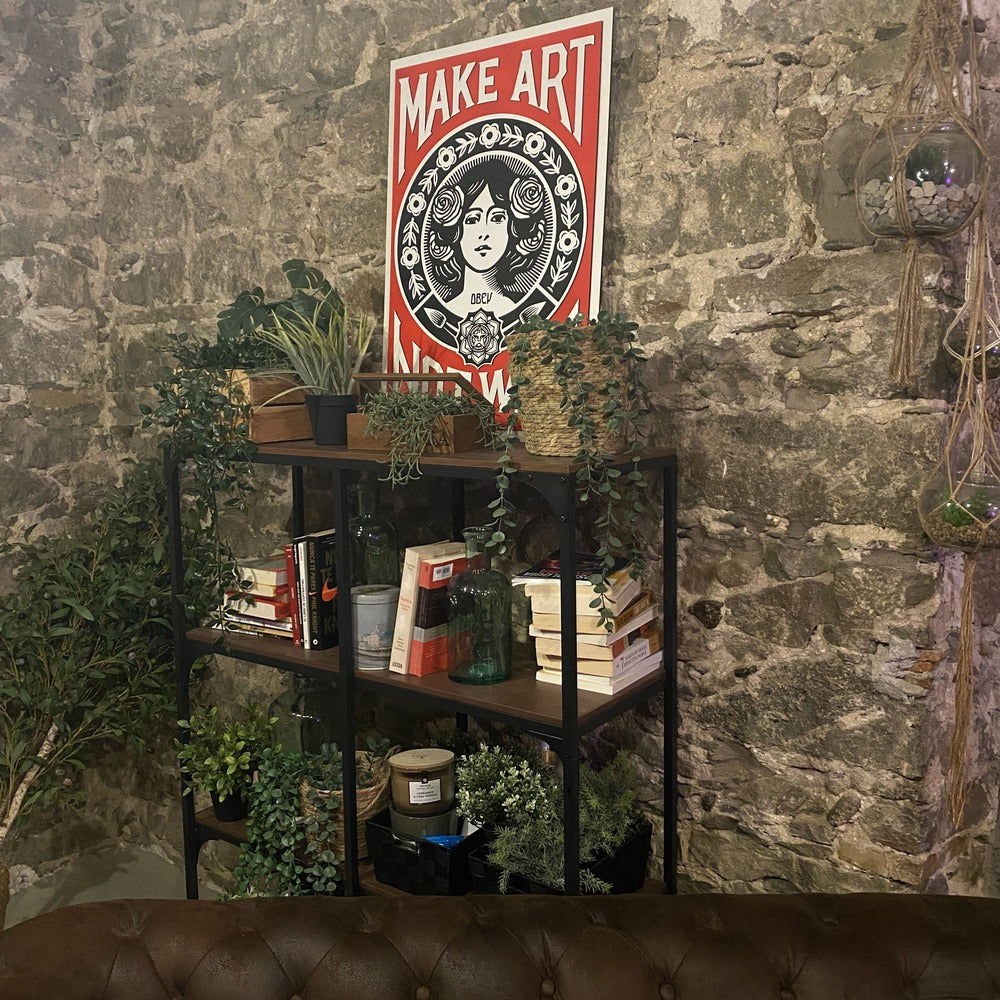 Wooden picture  FRESH MORNING COFFEE