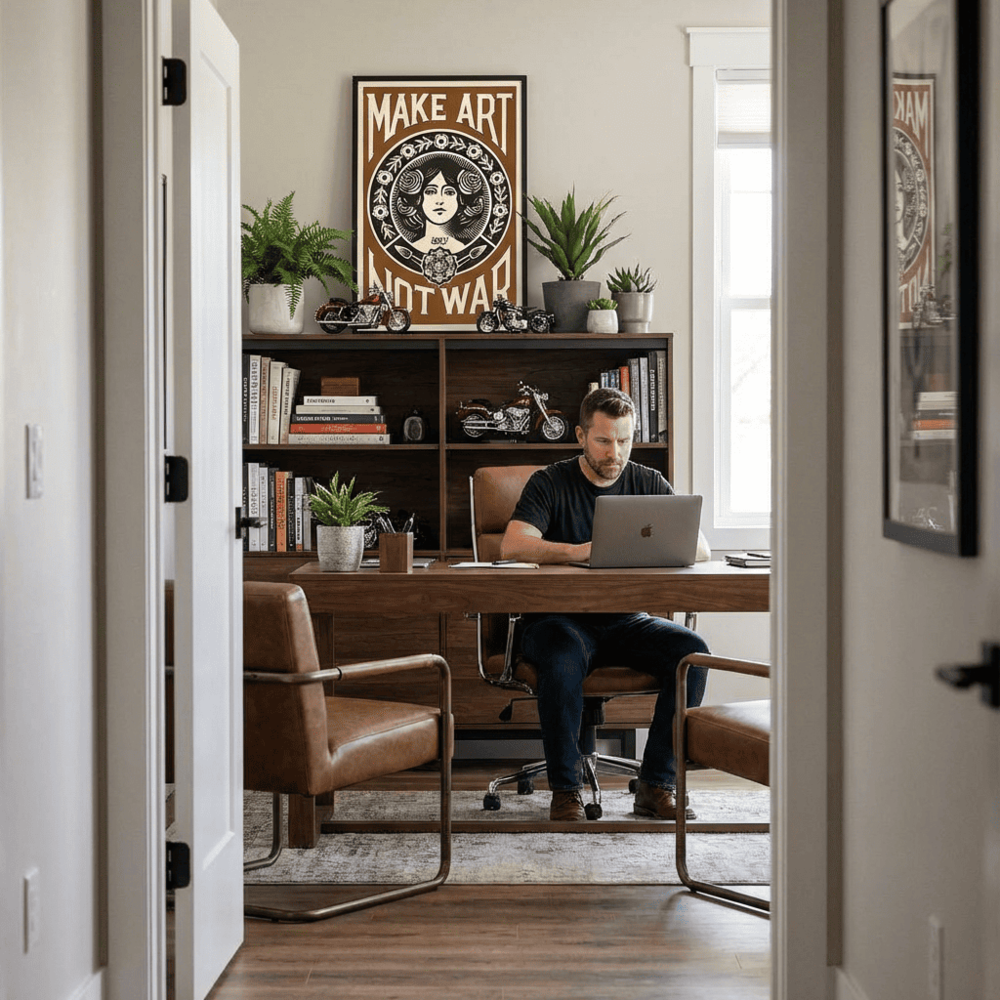 Wooden picture  FRESH MORNING COFFEE