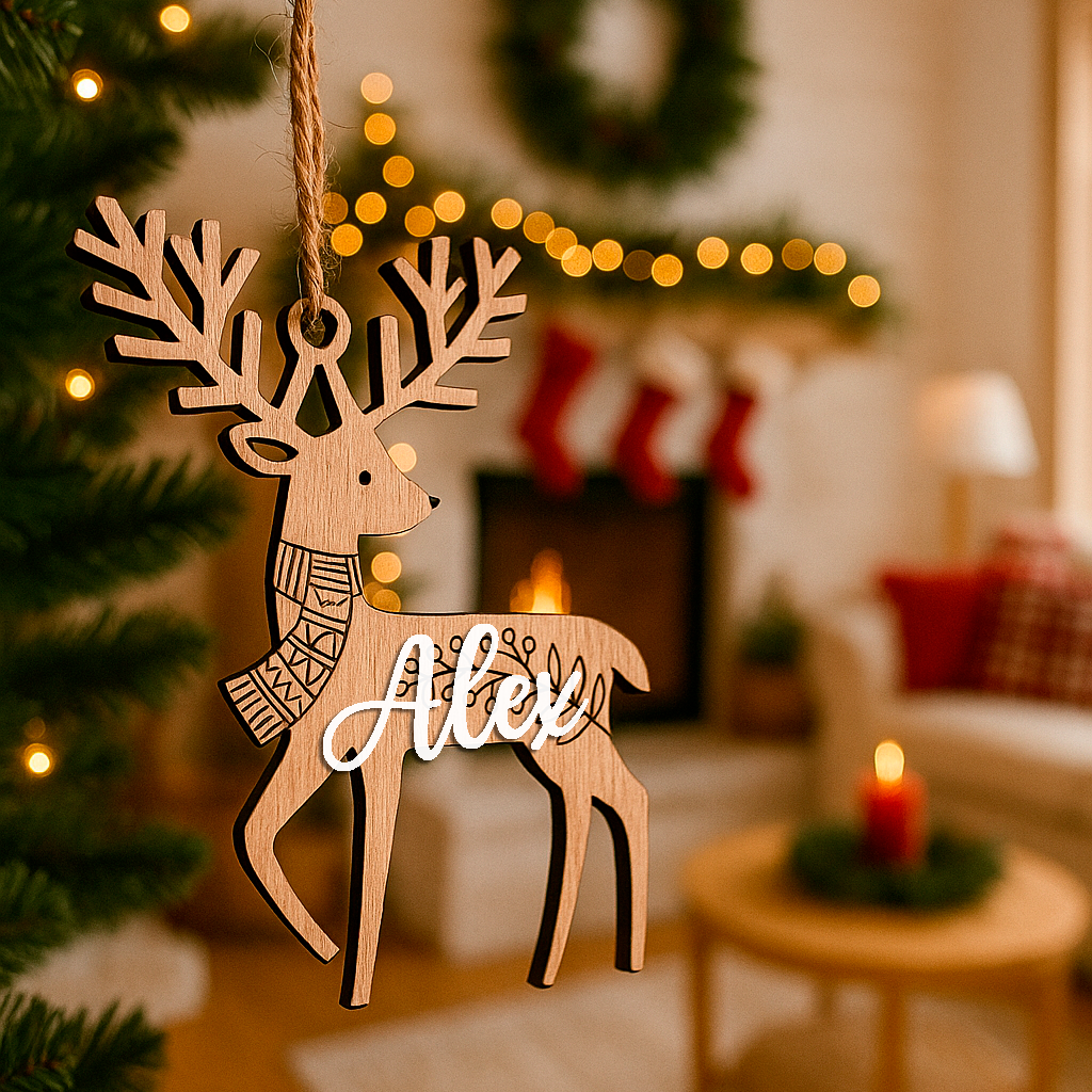 Christmas ornament - nordic star