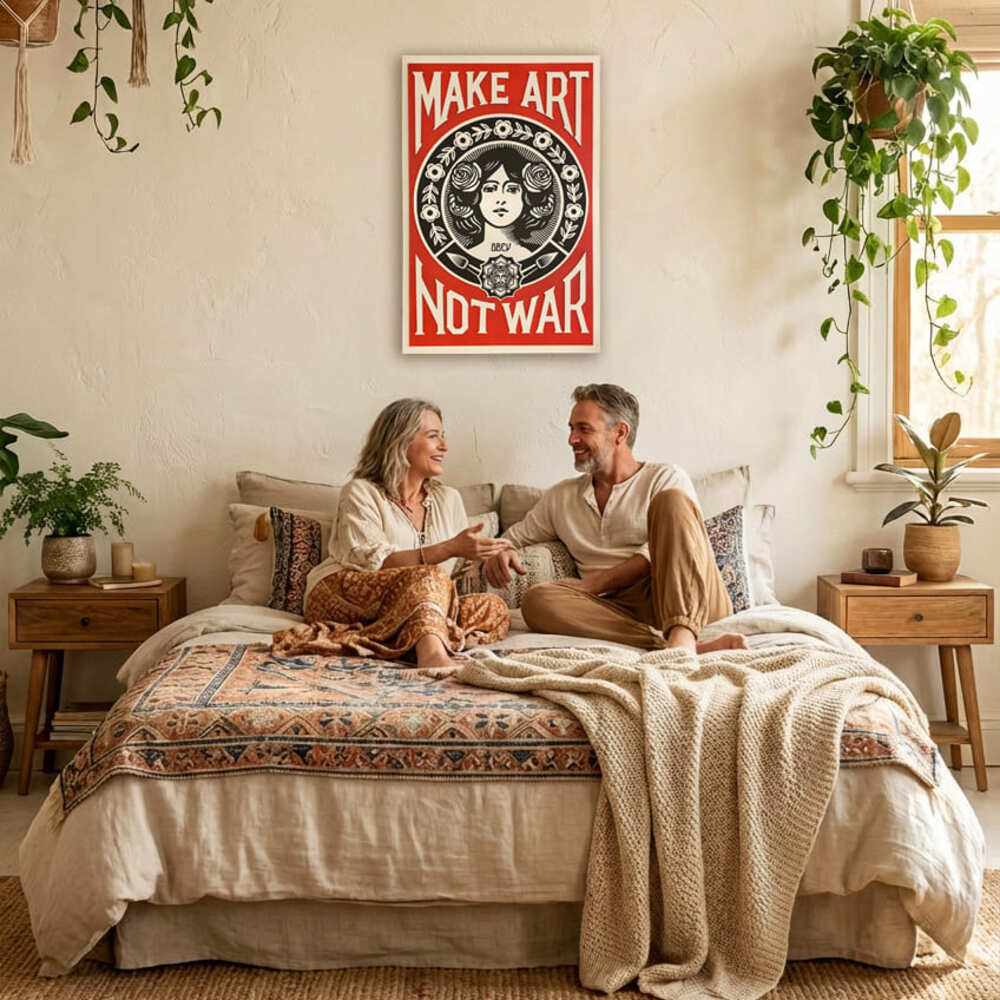 Wooden picture  FRESH MORNING COFFEE