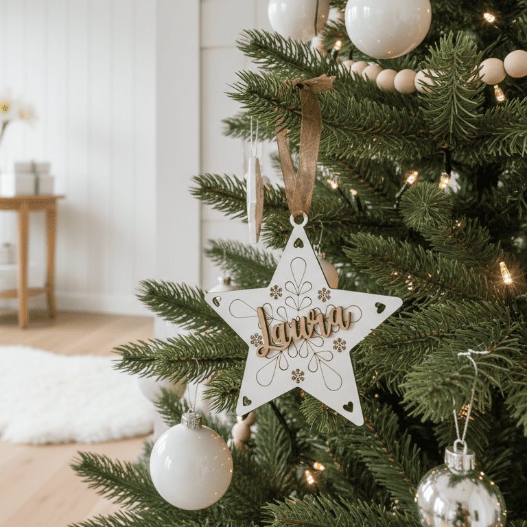 Christmas ornament - nordic star