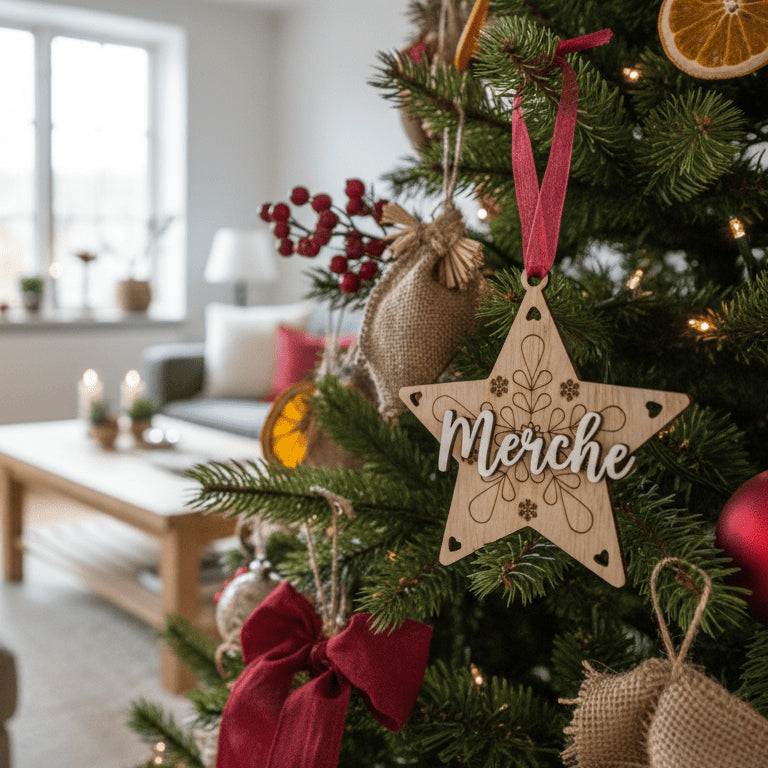 Christmas ornament - nordic star