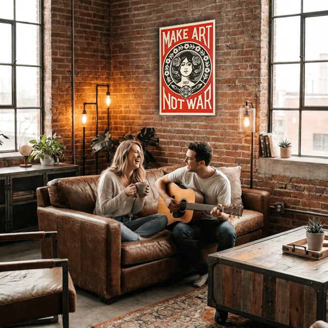 Wooden picture  FRESH MORNING COFFEE