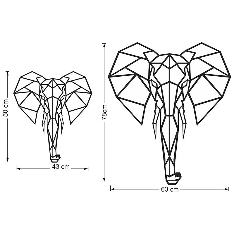 Figura geométrica Elefante