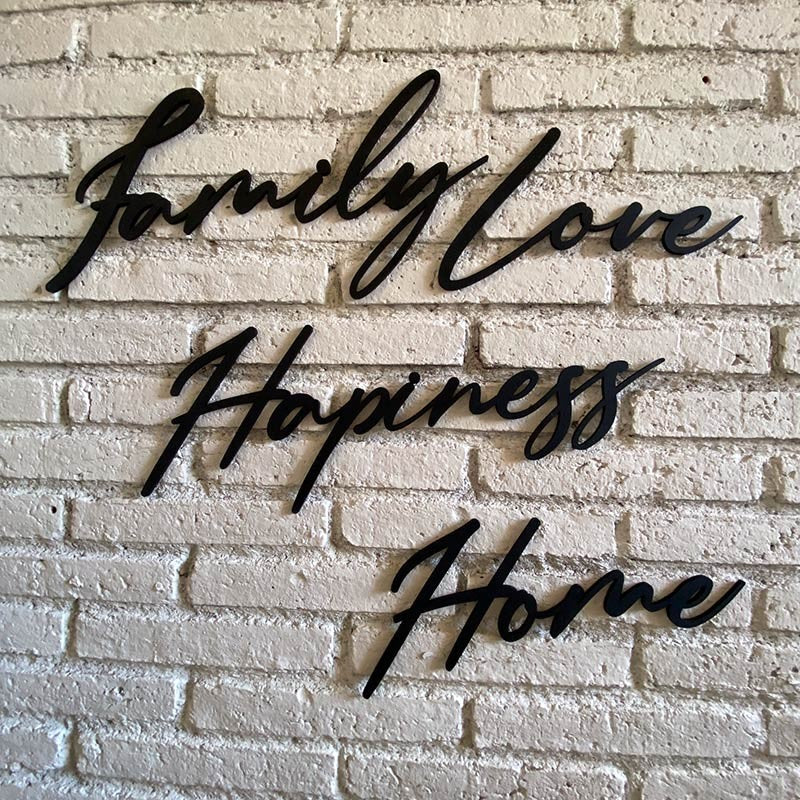 Home, love, happiness, family