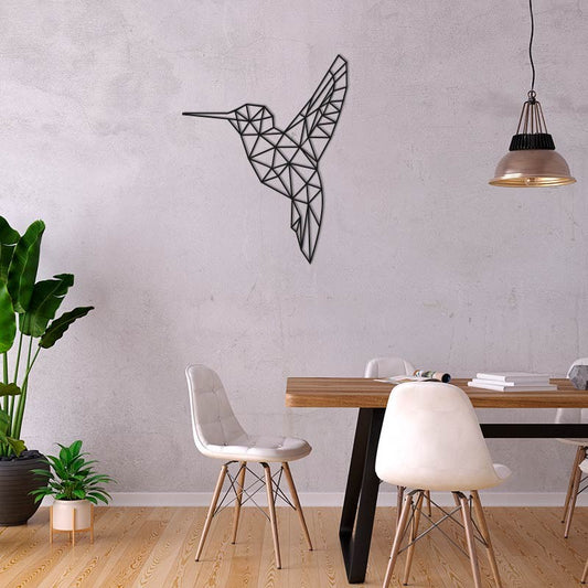 Figura geométrica colibrí